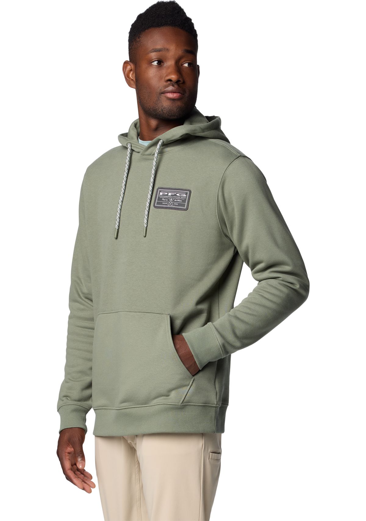 Mens Cast Back Hoodie 