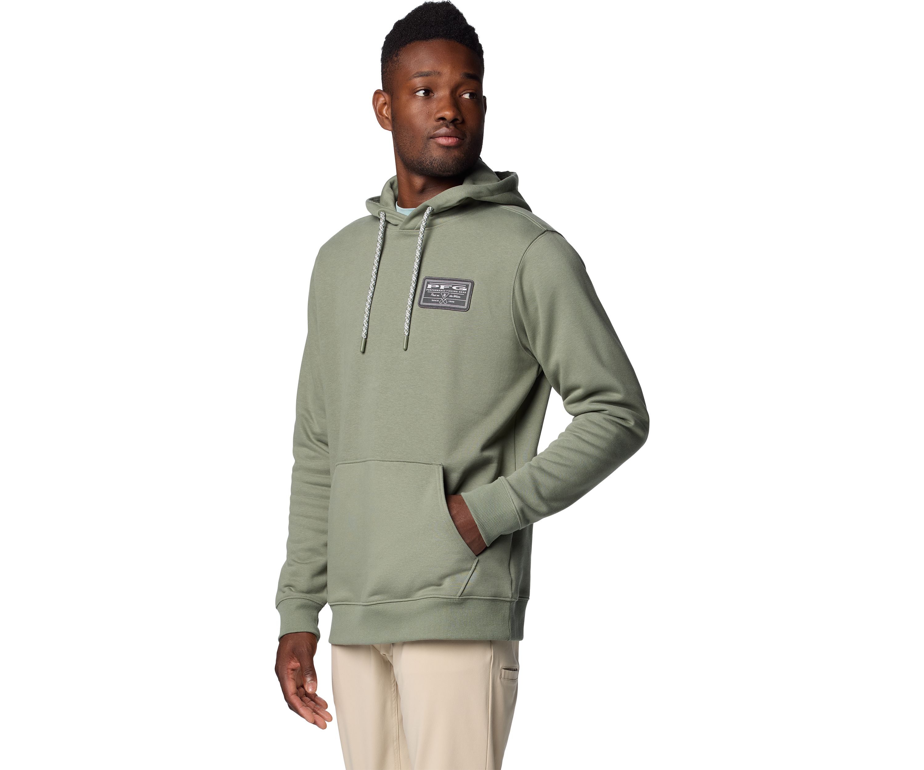 Mens Cast Back Hoodie 