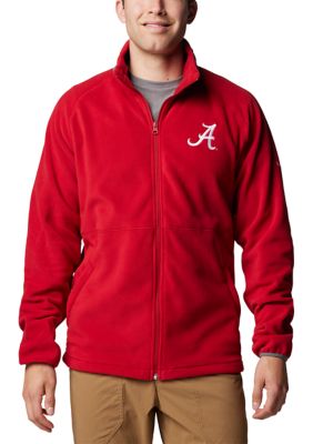 Columbia Men's NCAA Fleece Jacket, Red, Medium