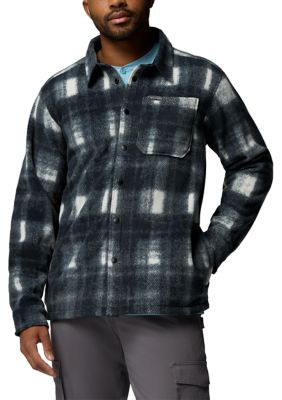 Columbia Men's Steens Mountain Printed Shirt Jacket, 2XL