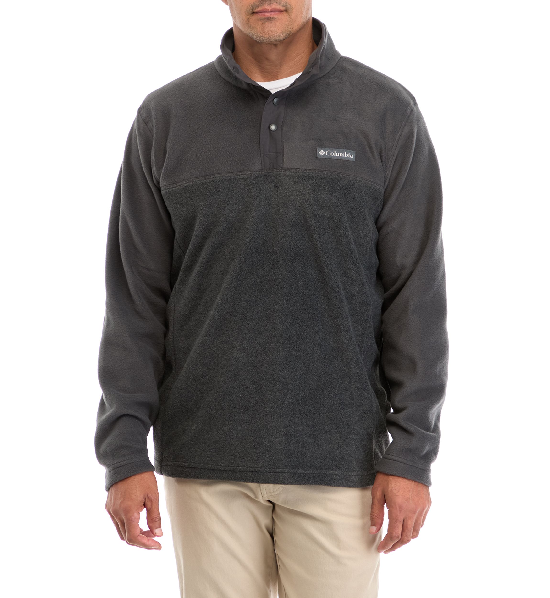 Mens Half Snap Fleece Pullover