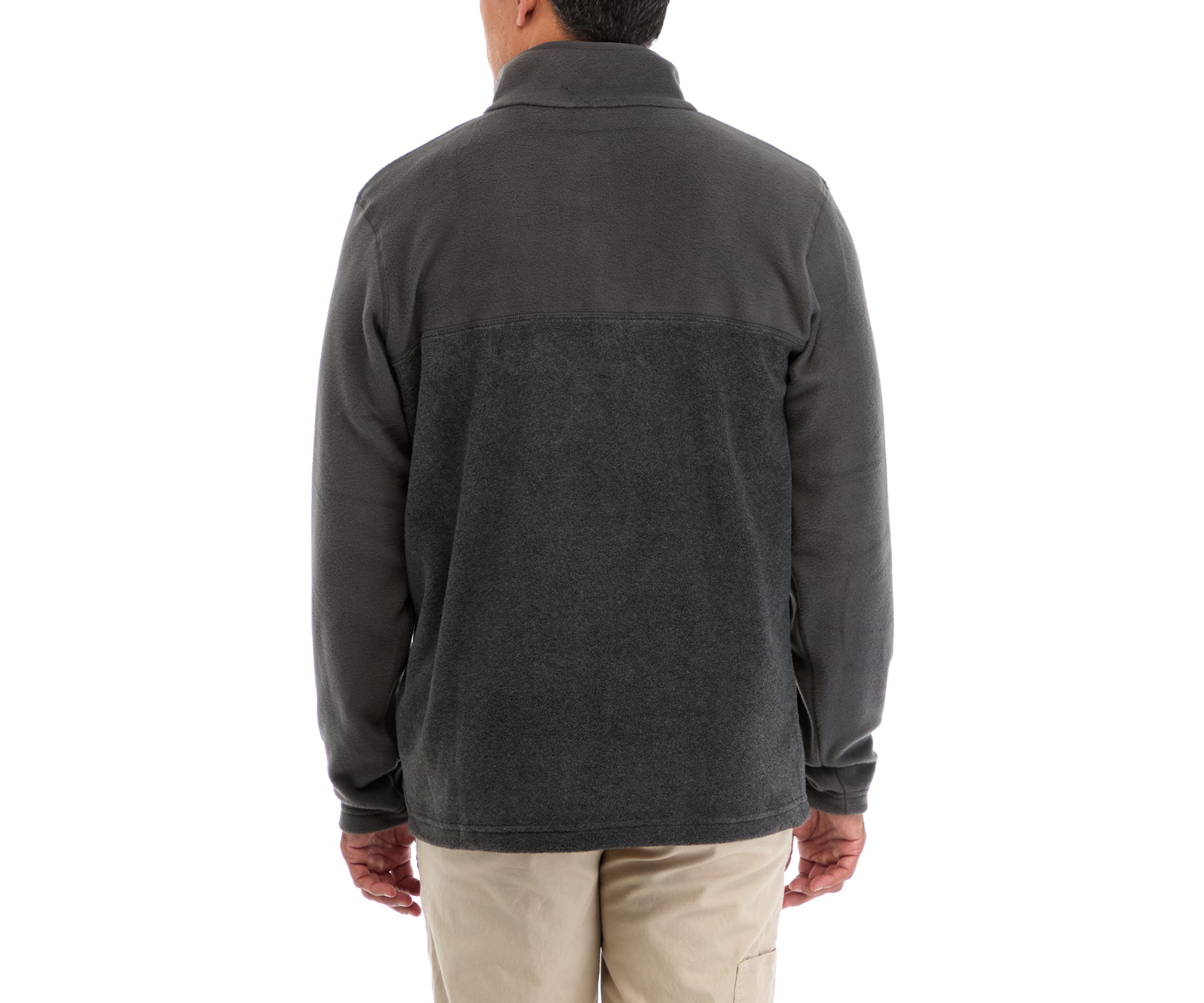 Mens Half Snap Fleece Pullover