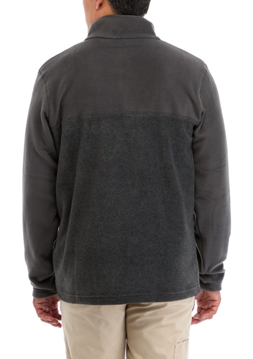 Mens Half Snap Fleece Pullover