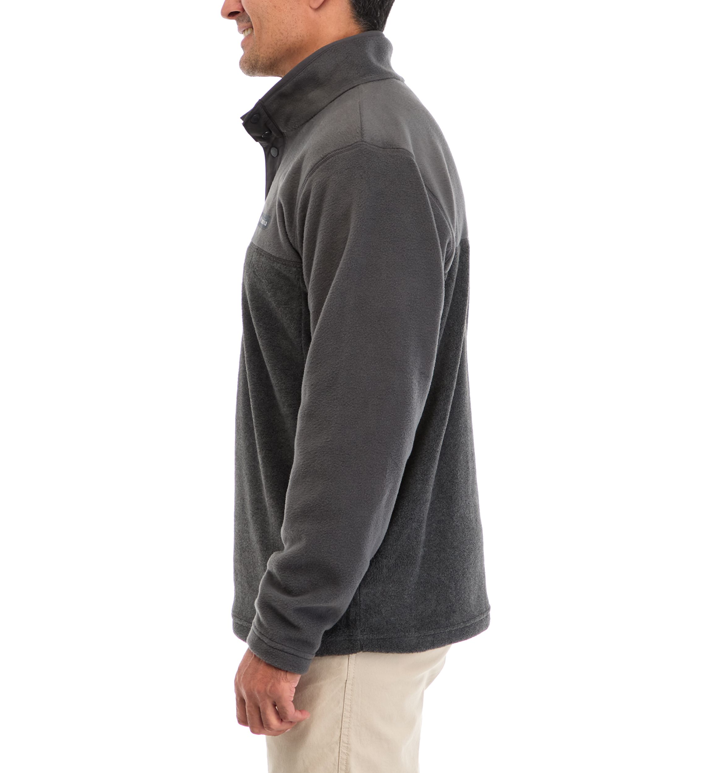 Mens Half Snap Fleece Pullover