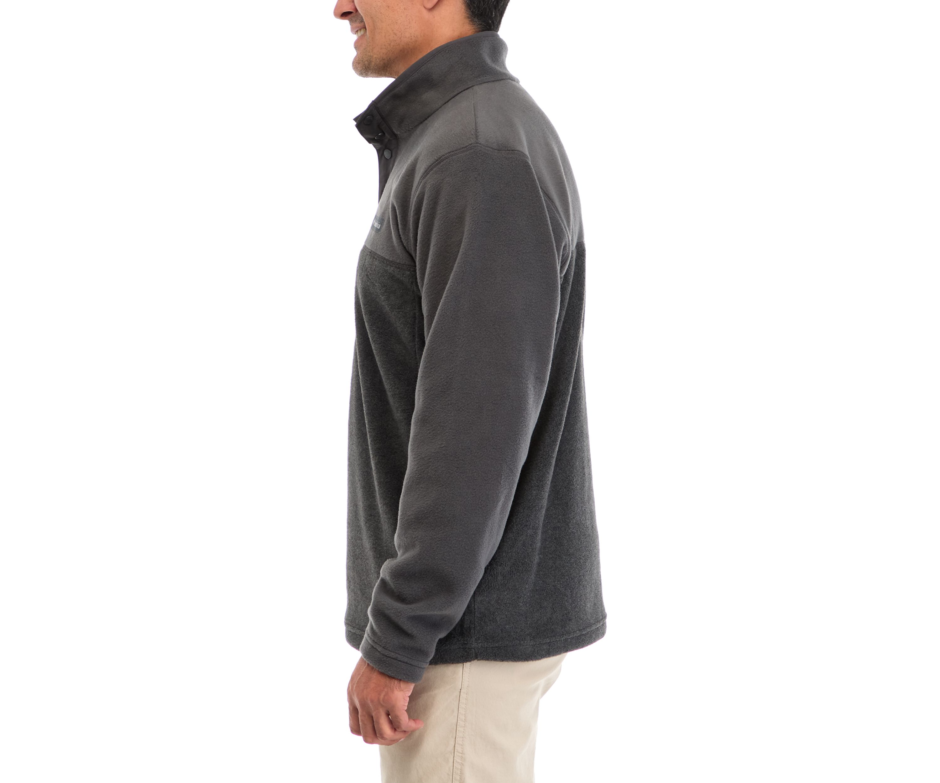 Mens Half Snap Fleece Pullover