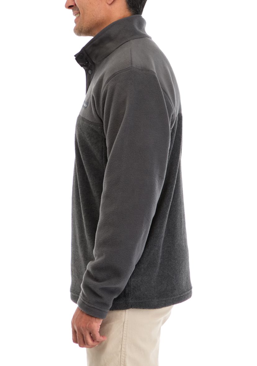 Mens Half Snap Fleece Pullover