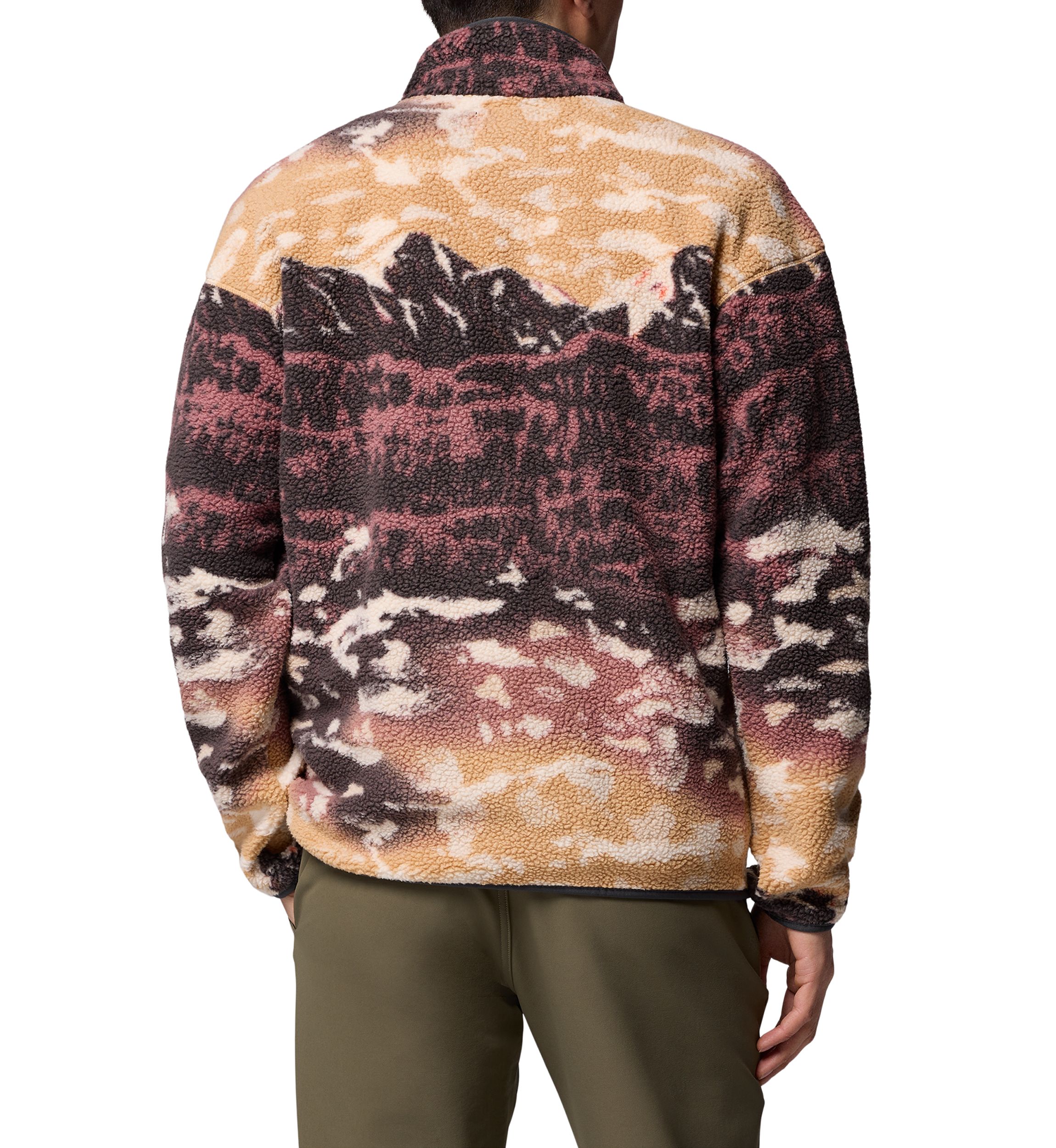 Helvetia™ II Printed Half Snap Fleece Pullover