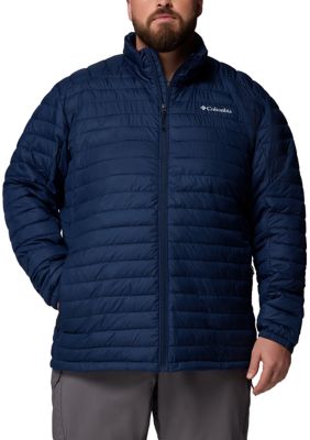 Columbia Men's Big & Tall Silver Fallsâ¢ II Jacket, Navy Blue, 4XL