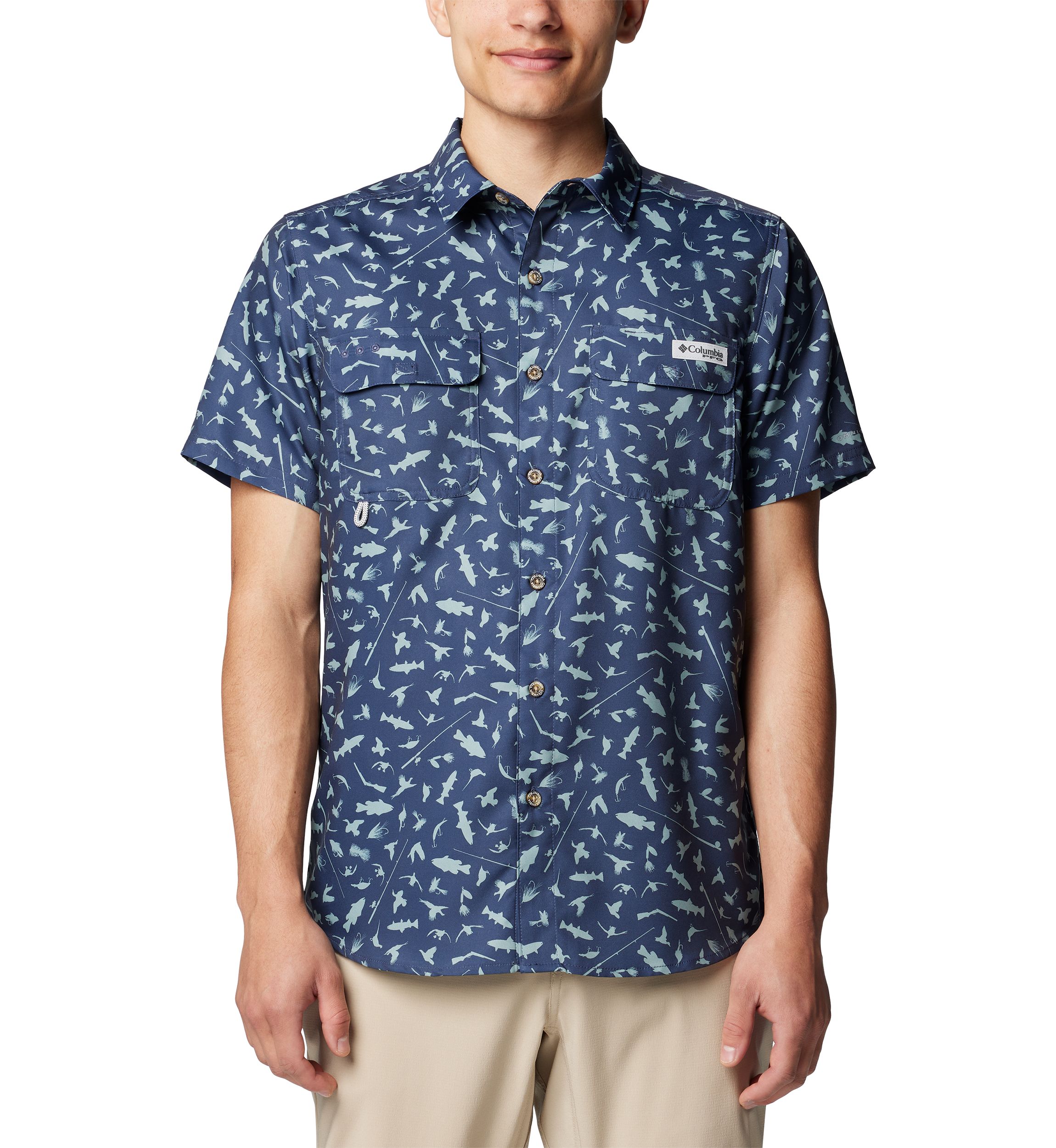 PFG Uncharted™ Printed Short Sleeve Shirt