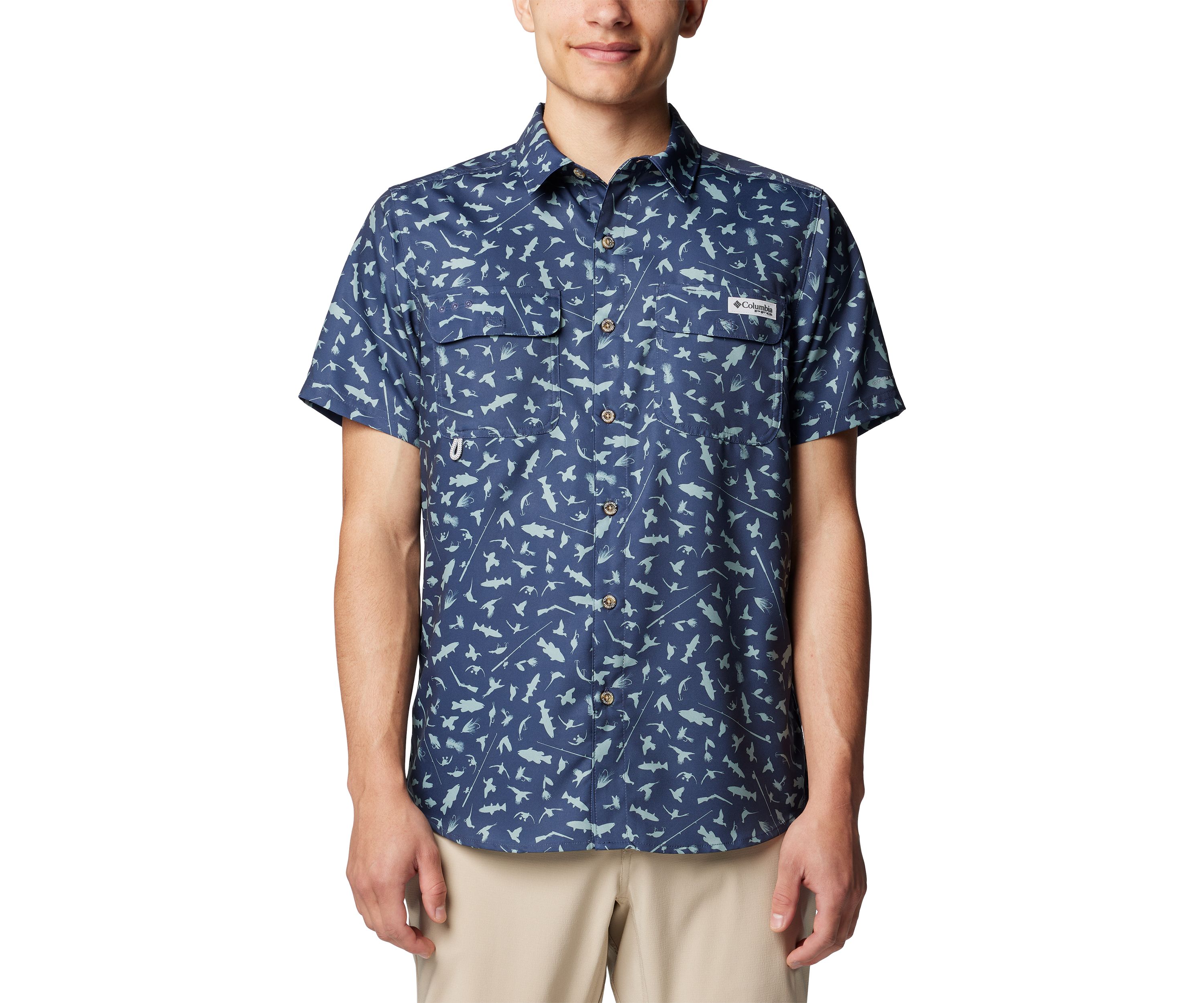 PFG Uncharted™ Printed Short Sleeve Shirt