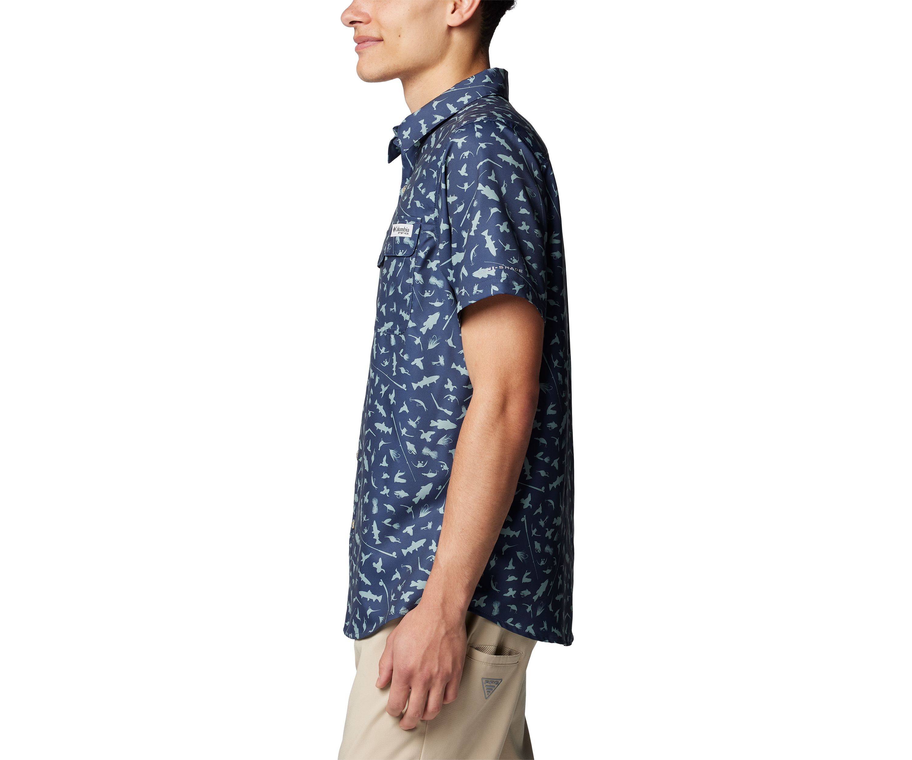 PFG Uncharted™ Printed Short Sleeve Shirt