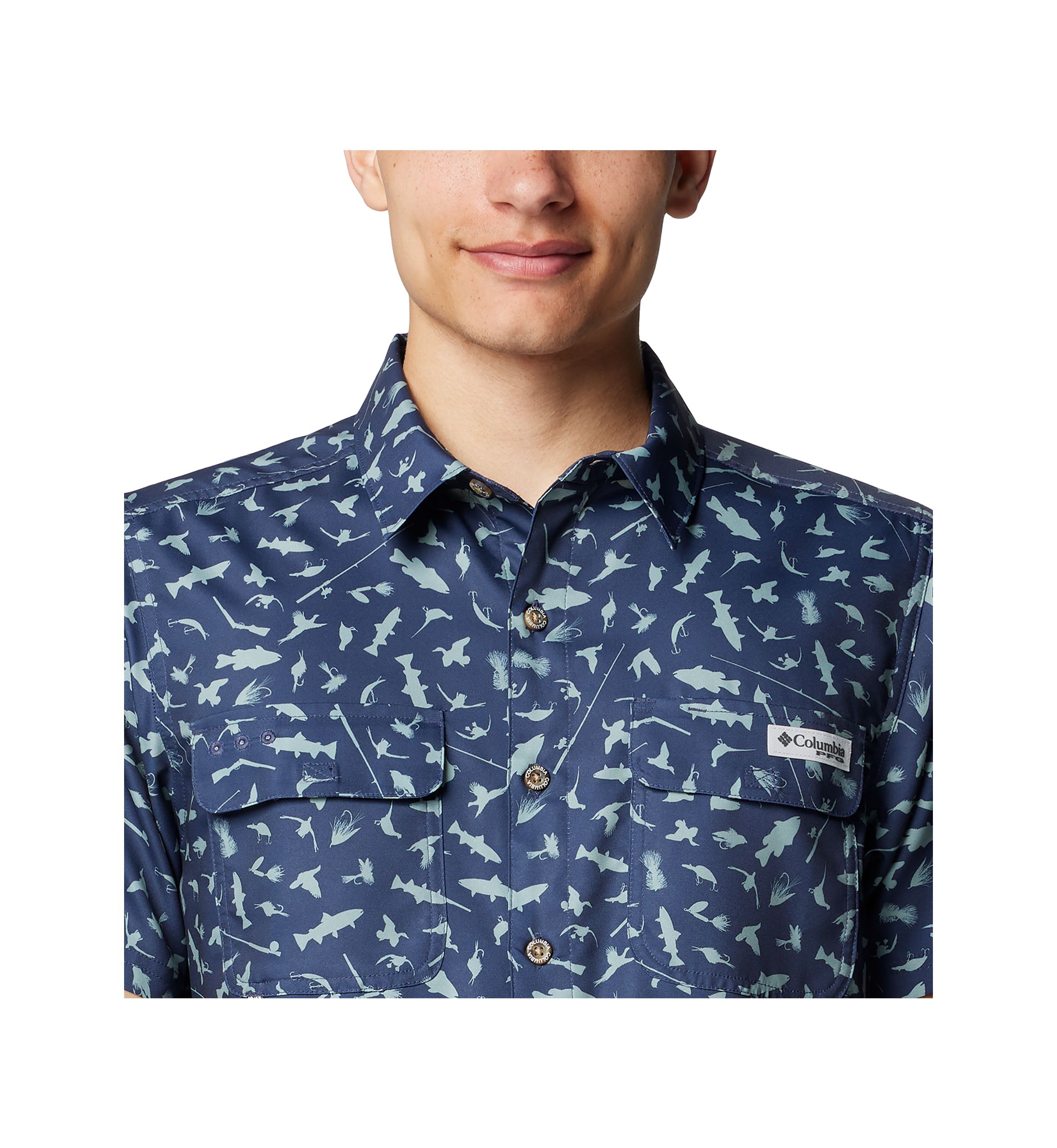 PFG Uncharted™ Printed Short Sleeve Shirt