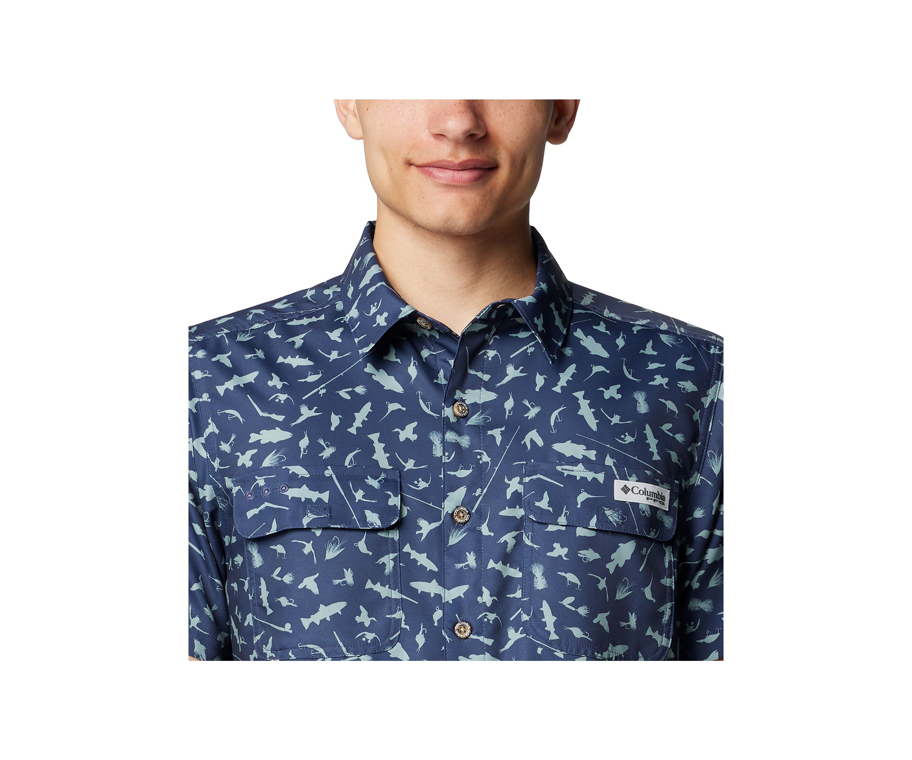 PFG Uncharted™ Printed Short Sleeve Shirt