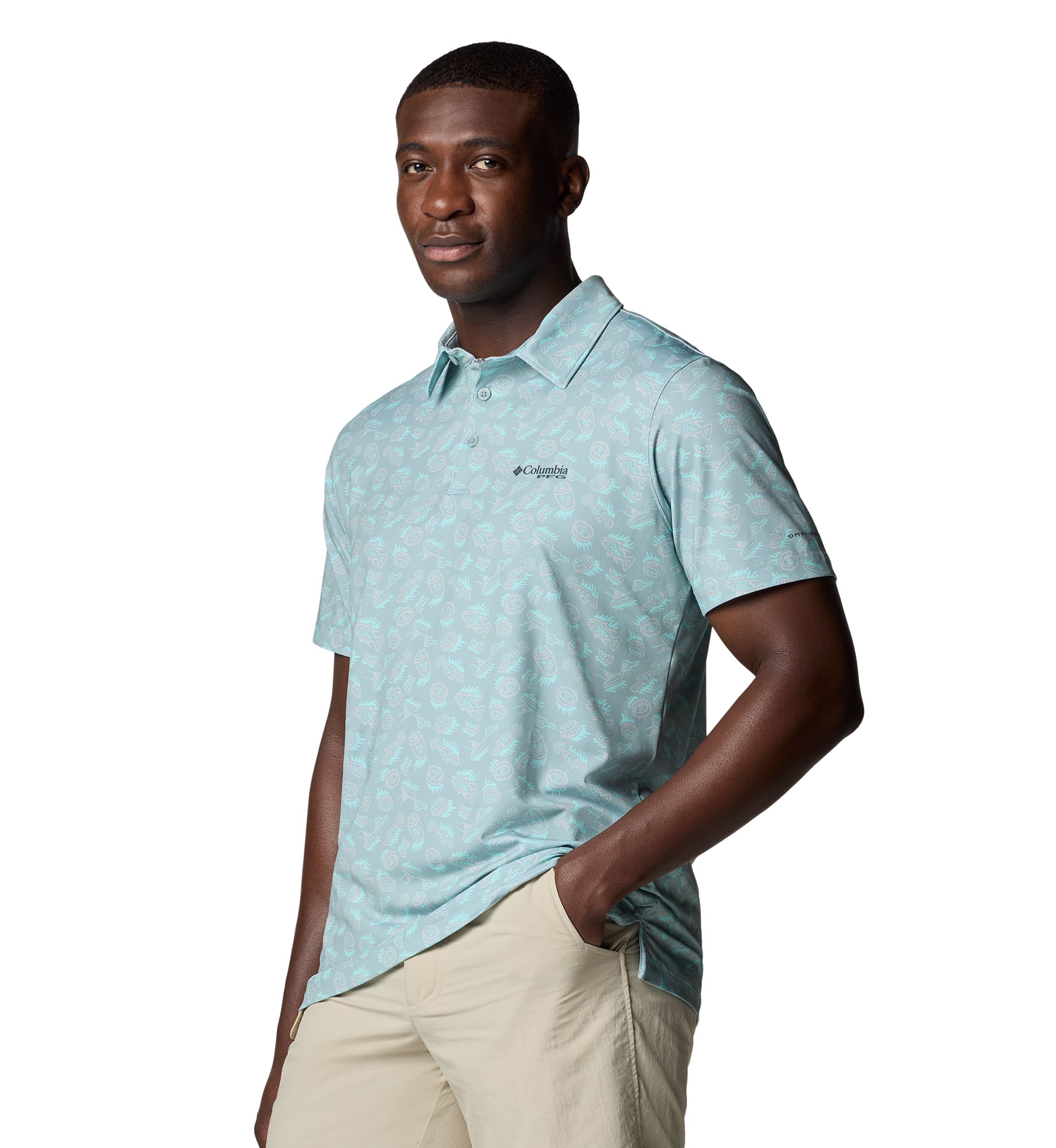 Big & Tall Super Slack Tide™ II Stretch Polo Shirt