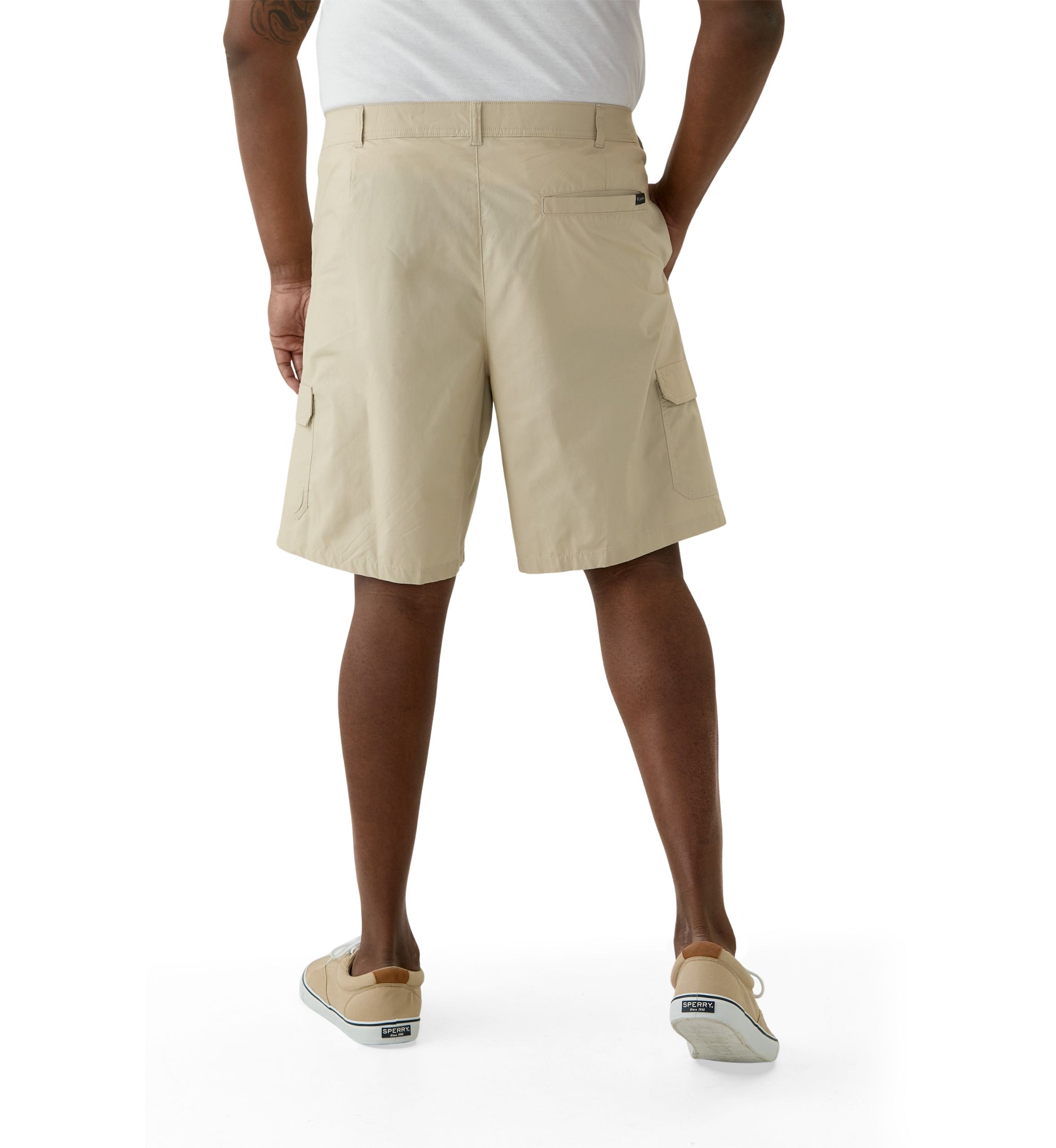 Pantaloncini Big Mens Navy BTS Rudy Ska &ndash; Taglie Forti 2XL-8XL, Cotone