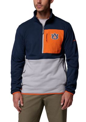 Columbia Men's NCAA Hike Half Zip Pullover, Navy Blue, Medium