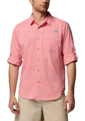 Columbia Men's Harbor Peakâ¢ Long Sleeve Shirt, Small