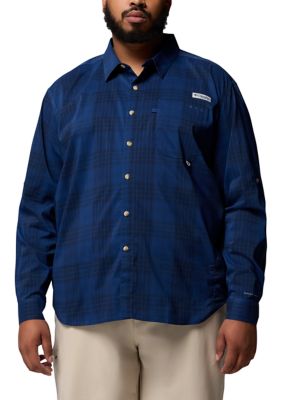 Columbia Men's Big & Tall Harbor Peakâ¢ Long Sleeve Shirt