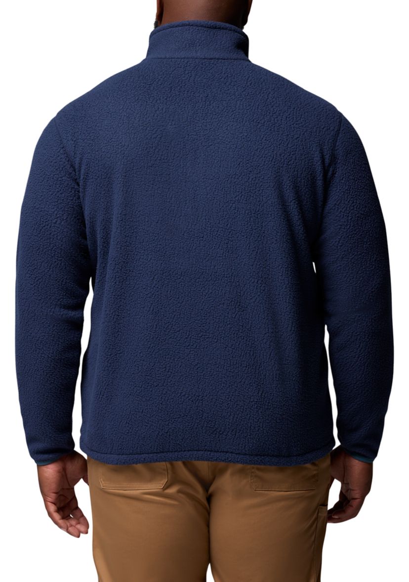 Big & Tall Jasper Ridge™ Pebbled Half Zip Fleece