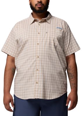 Columbia Men's Big & Tall Harbor Peakâ¢ Short Sleeve Shirt, 4XL