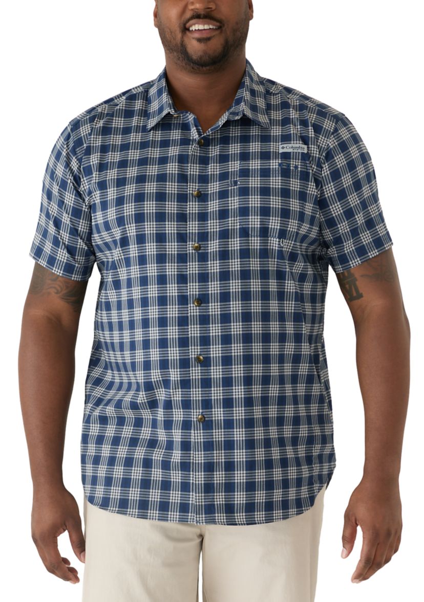 Columbia Big & Tall Harbor Peak™ Short Sleeve Shirt | Belk