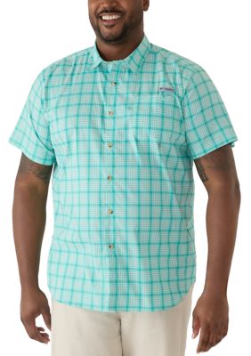 Columbia Men's Big & Tall Harbor Peakâ¢ Short Sleeve Shirt, XL Tall