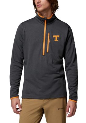 Columbia Men's CLG Essential Hikeâ¢ Grid Fleece Half Zip Pullover, Black, XL