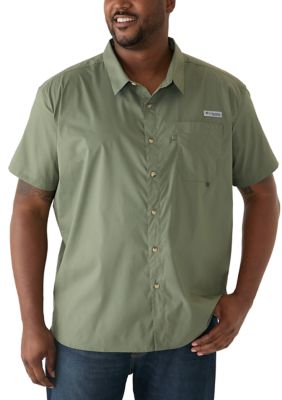 Columbia Men's Big & Tall PFG Harbor Peakâ¢ Short Sleeve Shirt