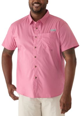 Columbia Men's Big & Tall PFG Harbor Peakâ¢ Short Sleeve Shirt, 4X