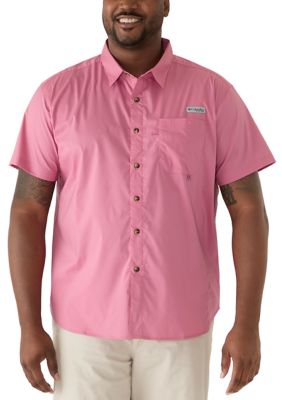 Columbia Men's Big & Tall Harbor Peakâ¢ Short Sleeve Shirt, XL Tall