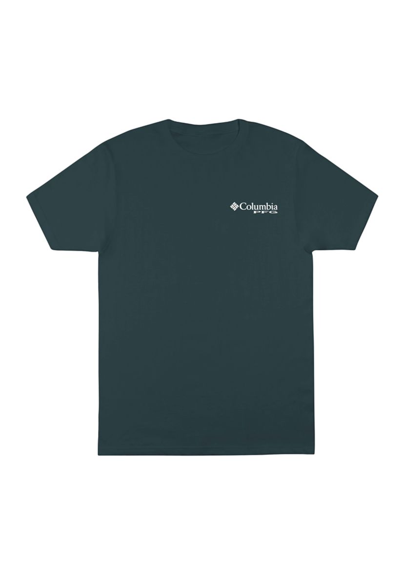 Short Sleeve Digifish Flag Graphic T-Shirt