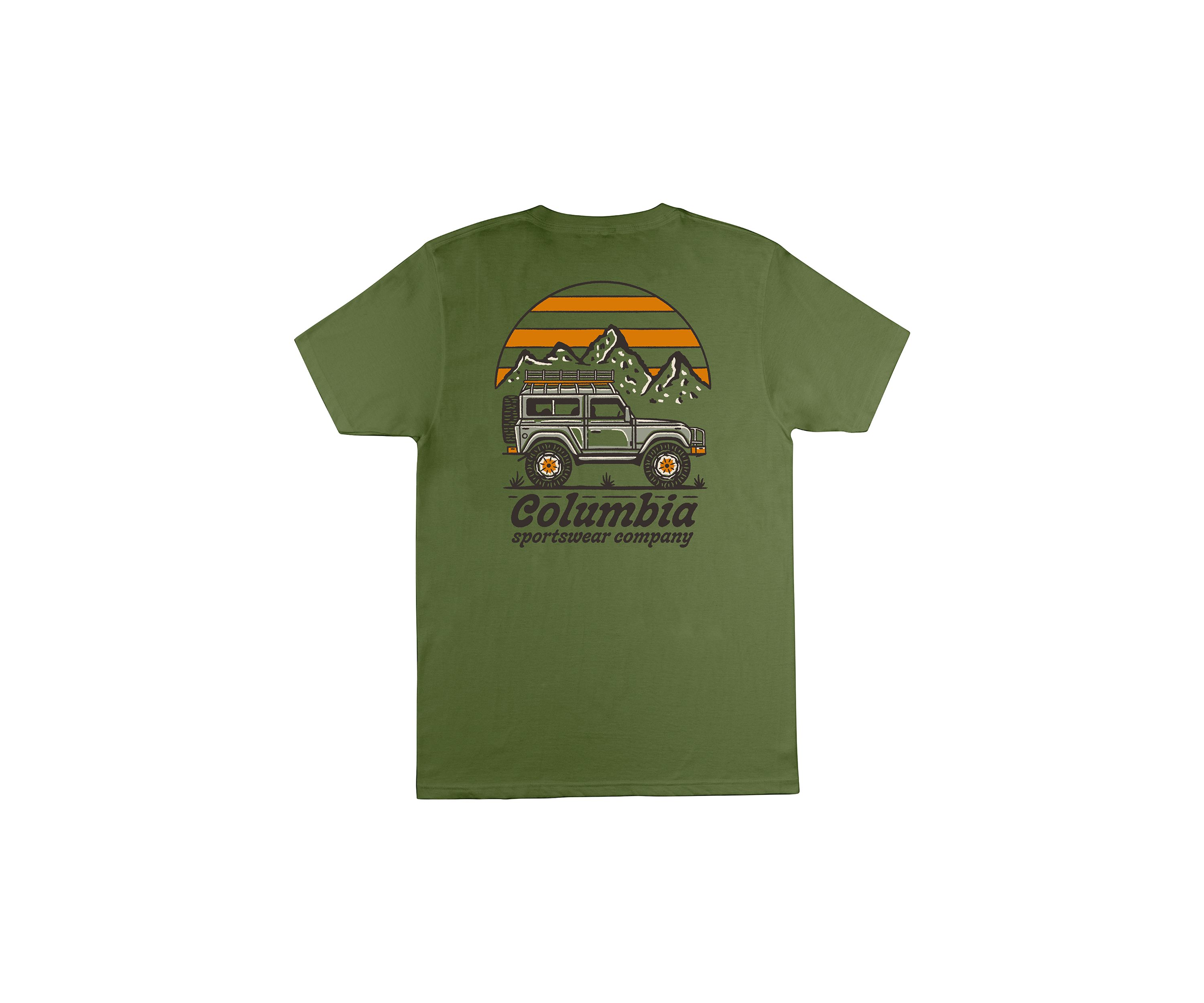 Short Sleeve Jeep Graphic T-Shirt 