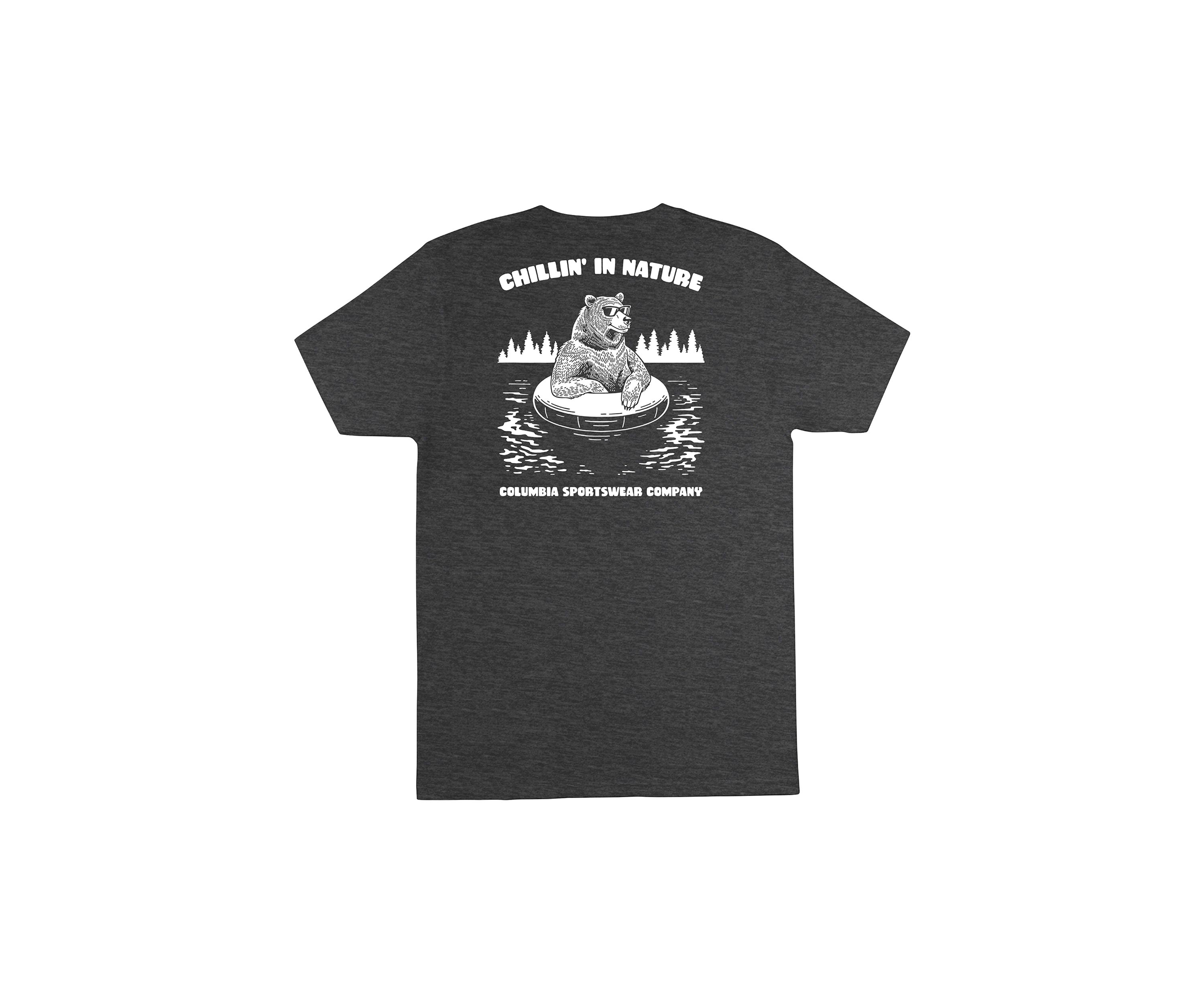 Short Sleeve Bear Tuber Graphic T-Shirt