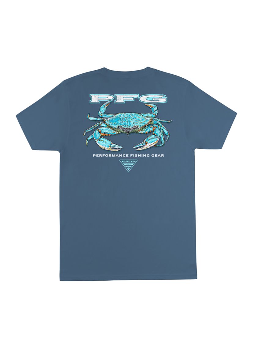 Short Sleeve Crab Graphic T-Shirt