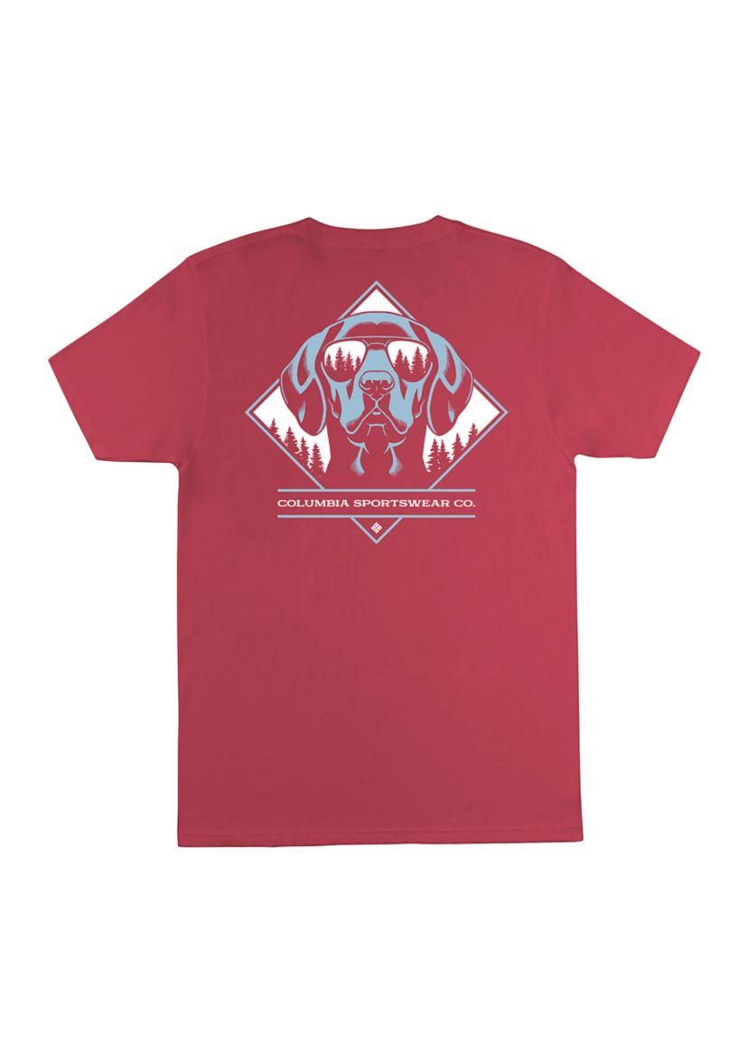 Mens Big Short Sleeve Aviator Graphic T-Shirt