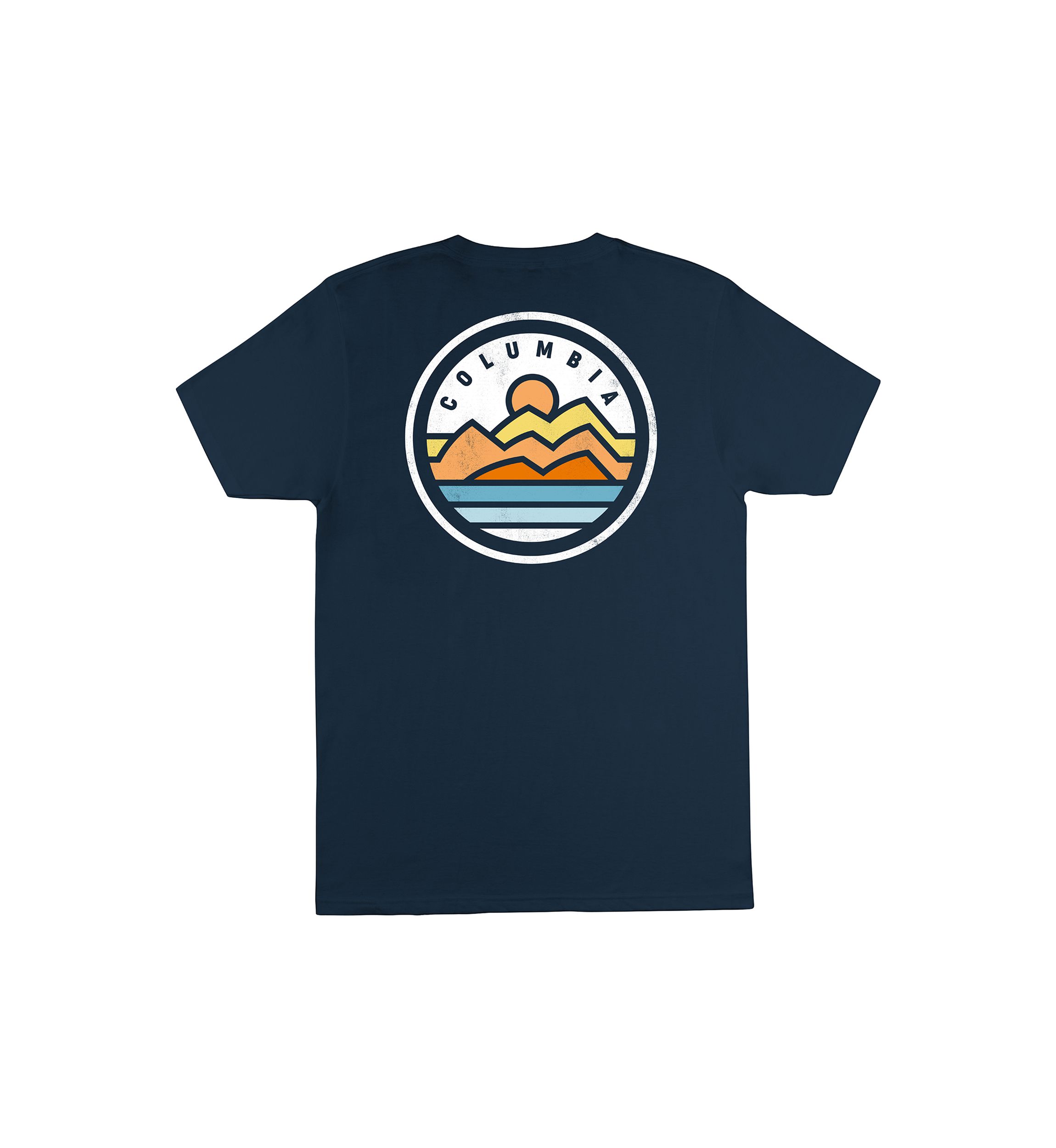 Mens Tall Short Sleeve Path Graphic T-Shirt