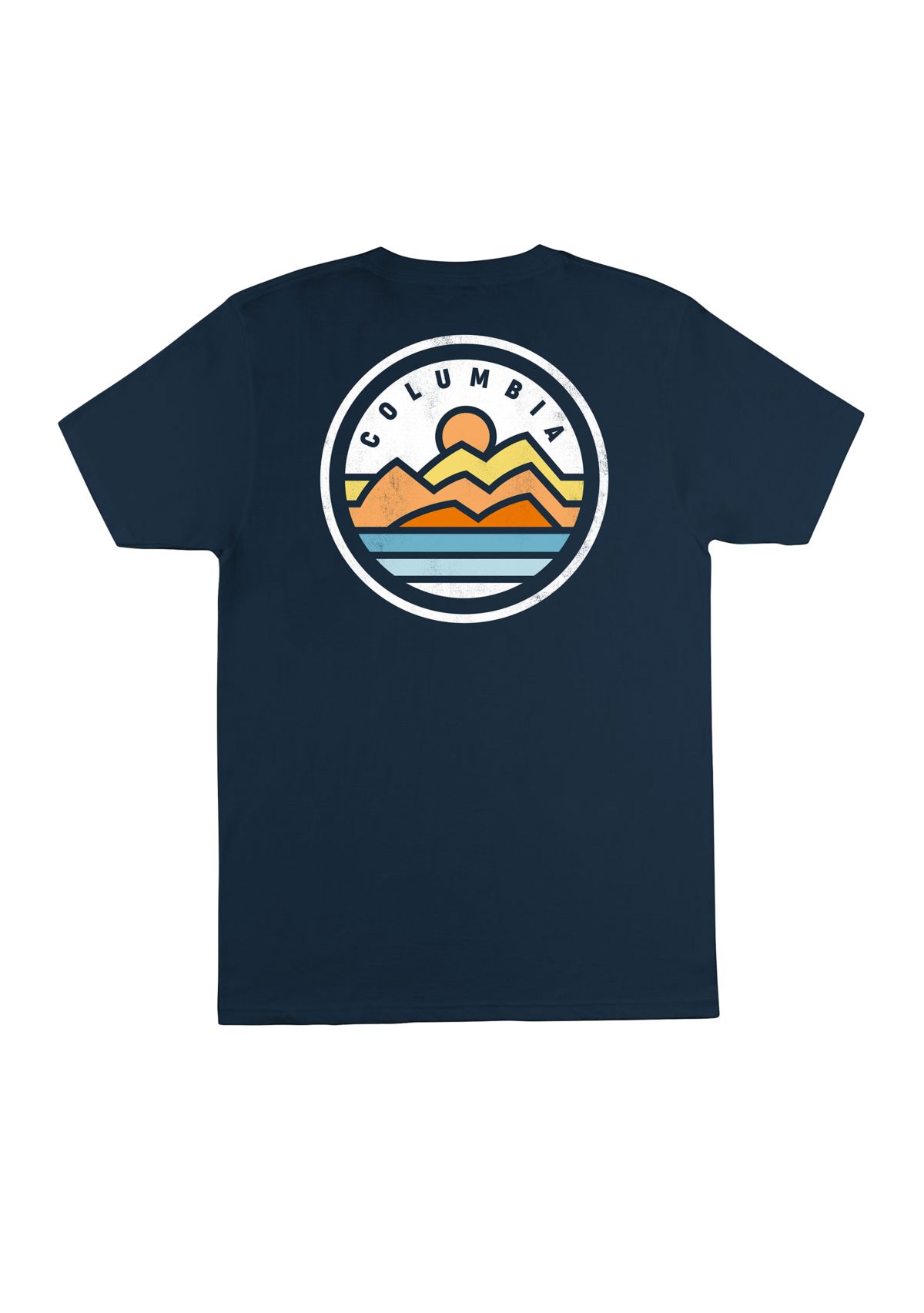 Big & Tall Short Sleeve Path Graphic T-Shirt 