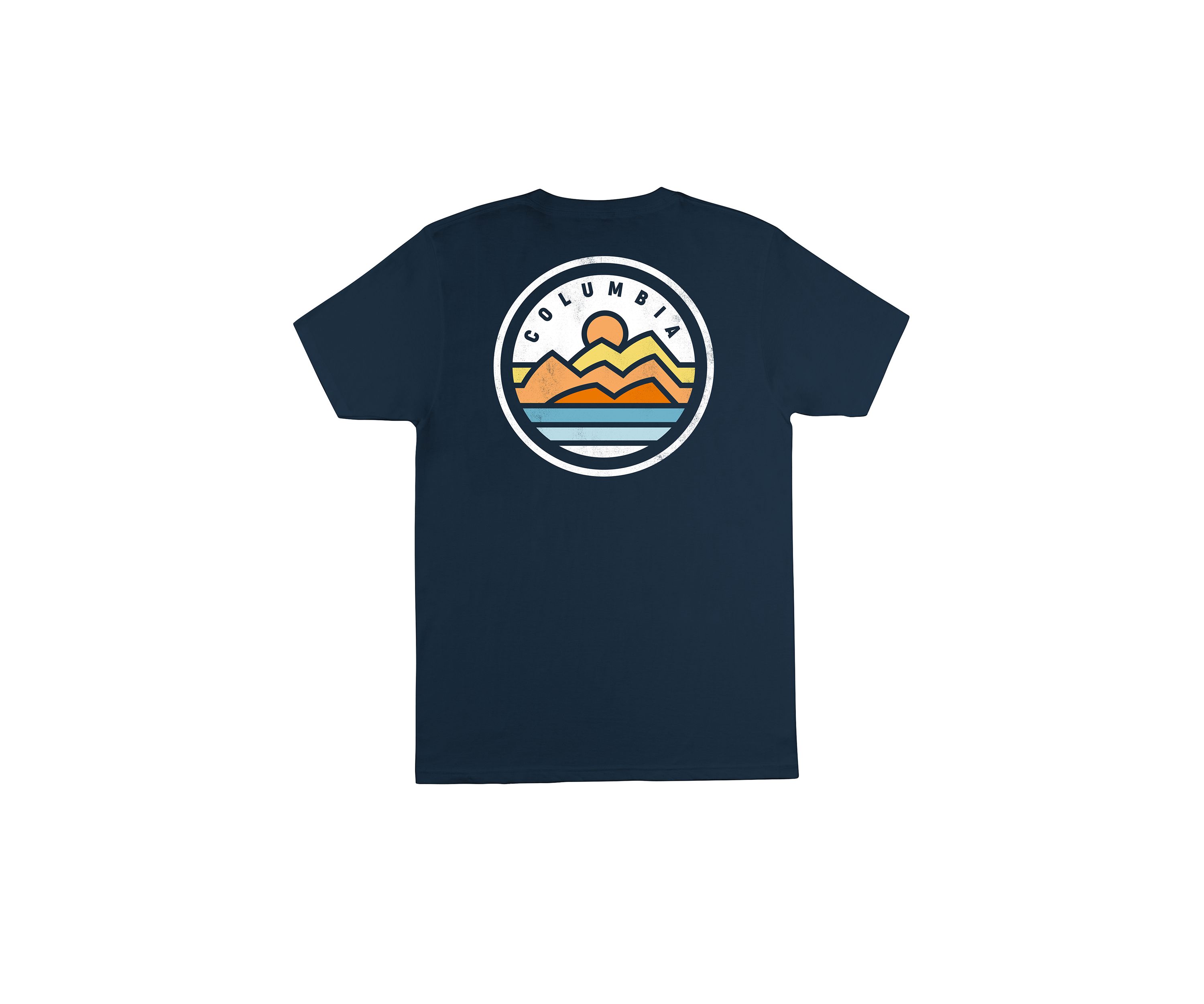 Big & Tall Short Sleeve Path Graphic T-Shirt 