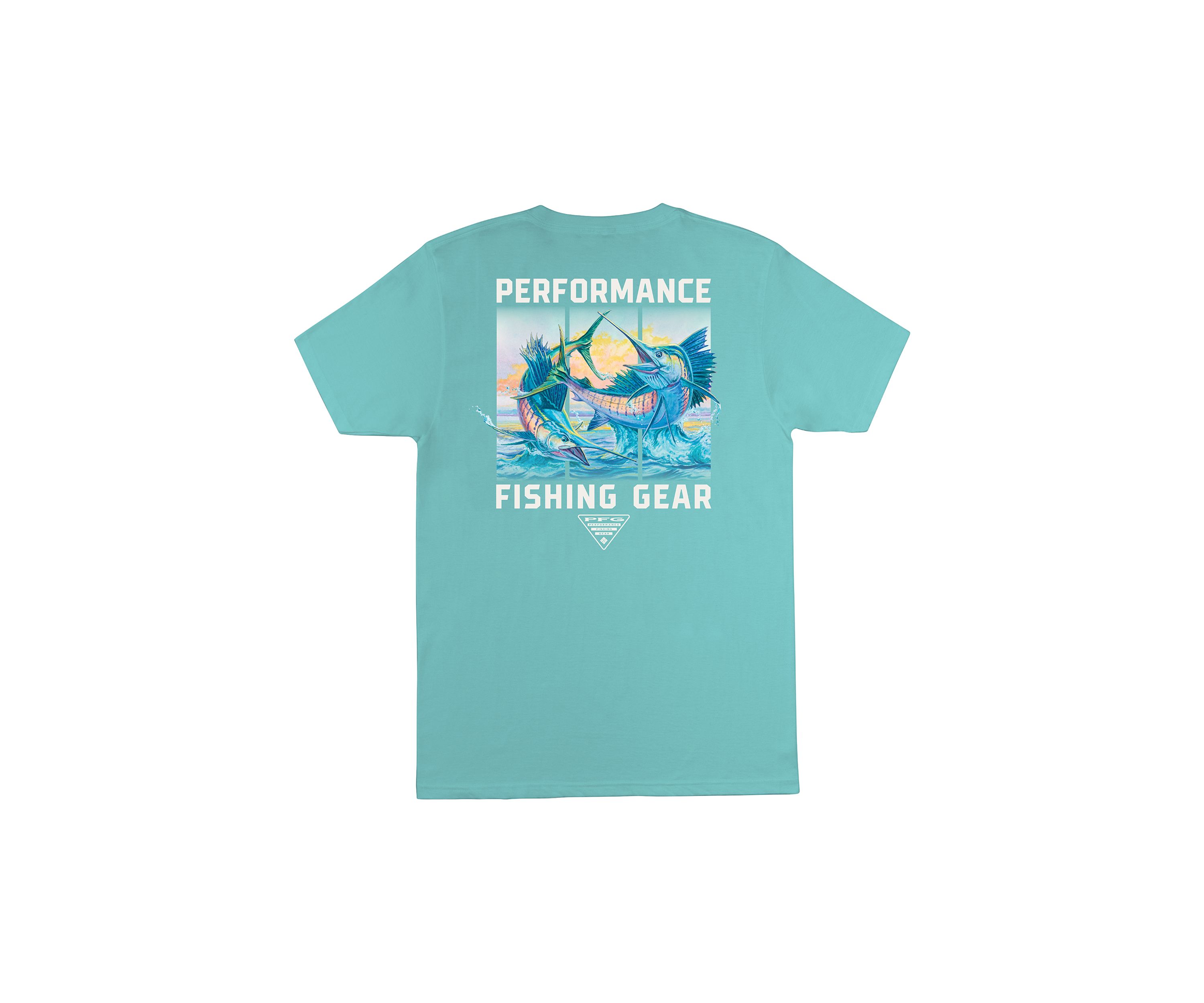 Short Sleeve Fishing Pair Graphic T-Shirt
