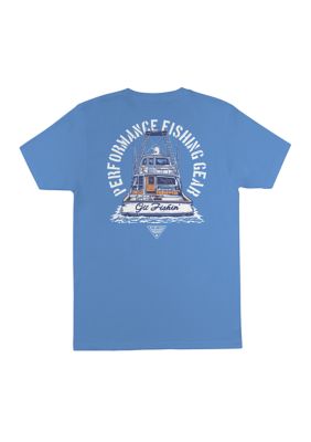 Columbia Men's PFG Fit Fishin' Graphic T-Shirt, White, 2XL