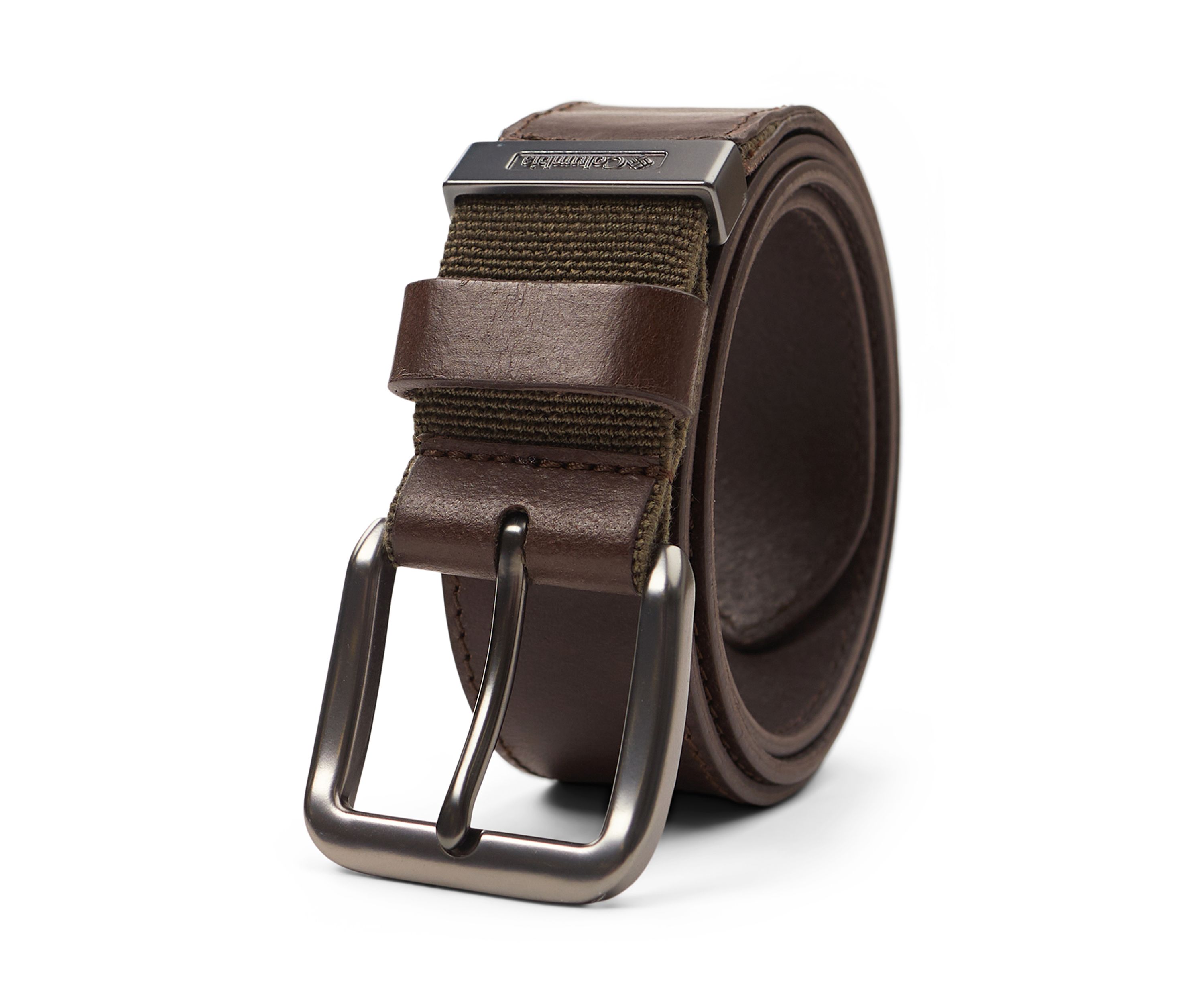 Mens Casual Belt with Stretch Tab