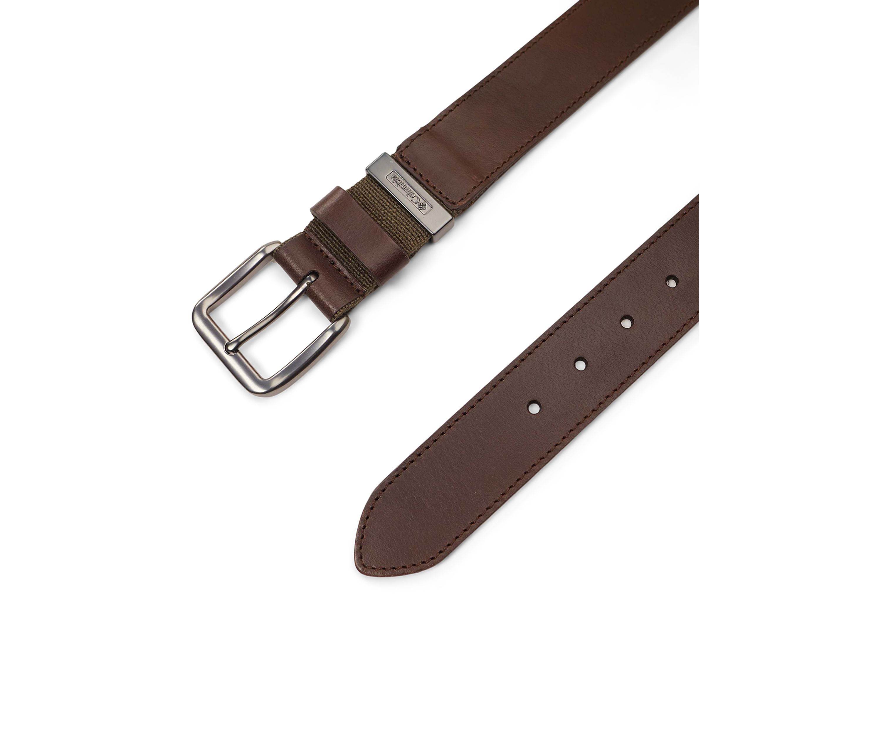 Mens Casual Belt with Stretch Tab