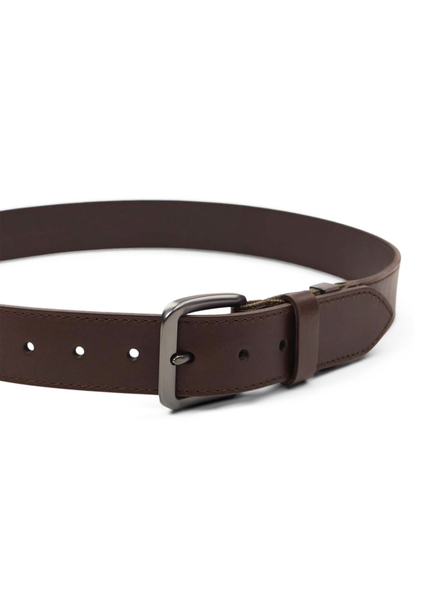 Mens Casual Belt with Stretch Tab