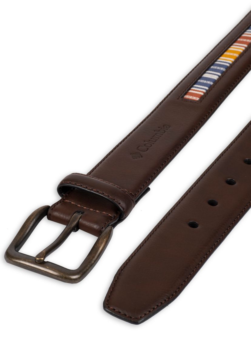 Casual Fabric Inlay Belt
