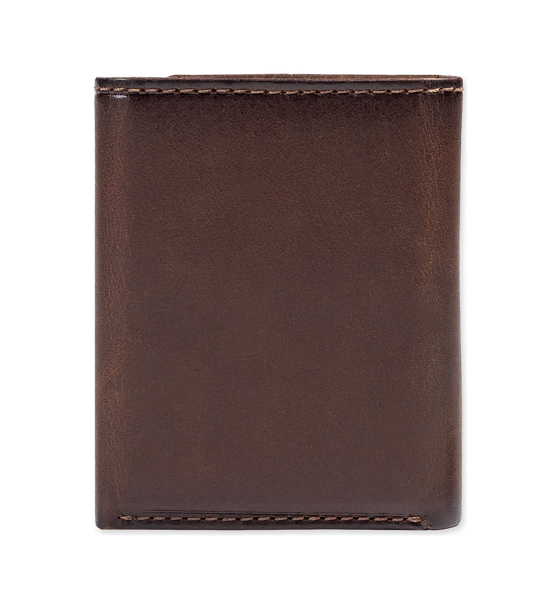 Leather Extra Capacity Trifold RFID Wallet 