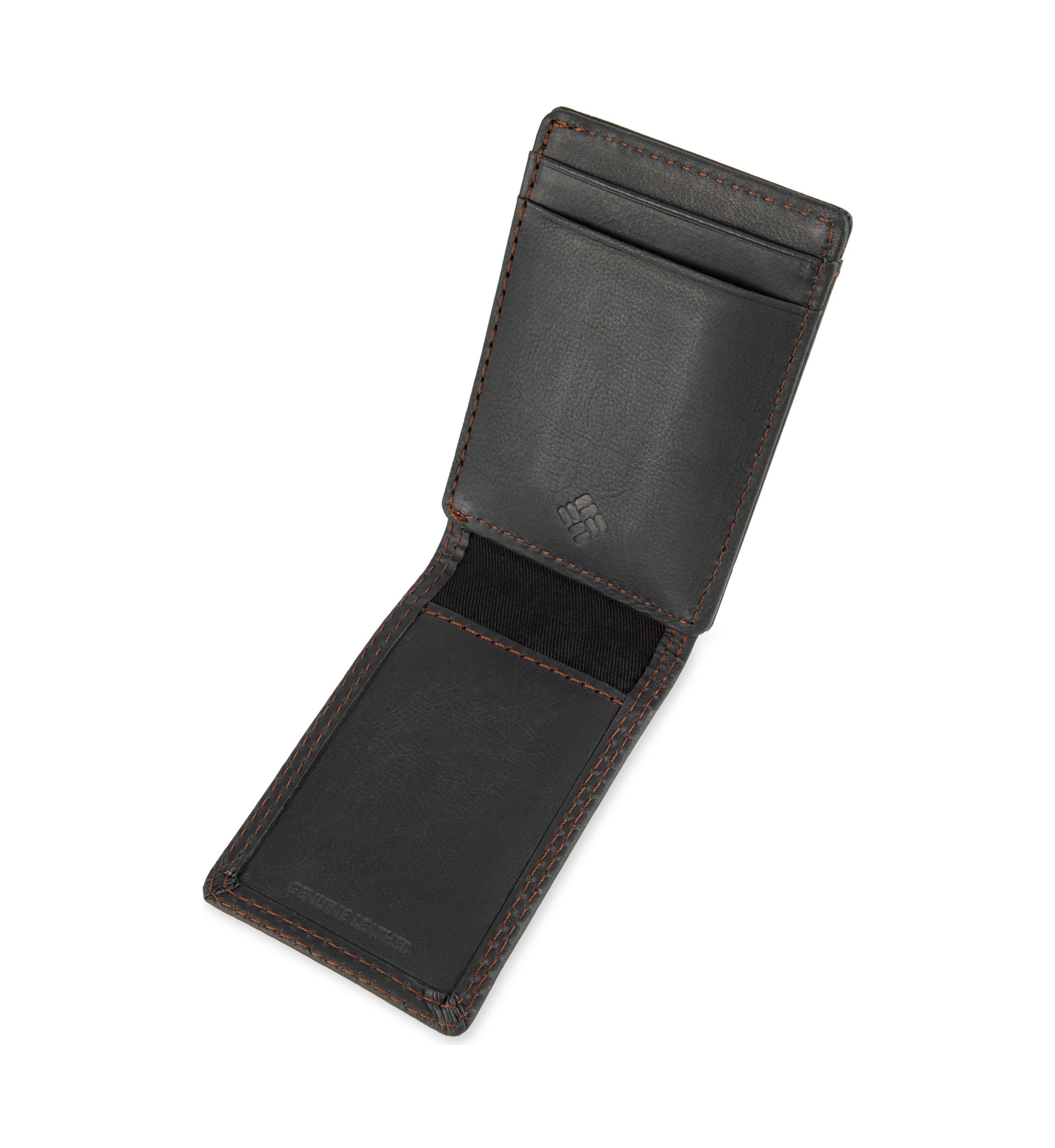 Leather Magnetic Front Pocket RFID Wallet