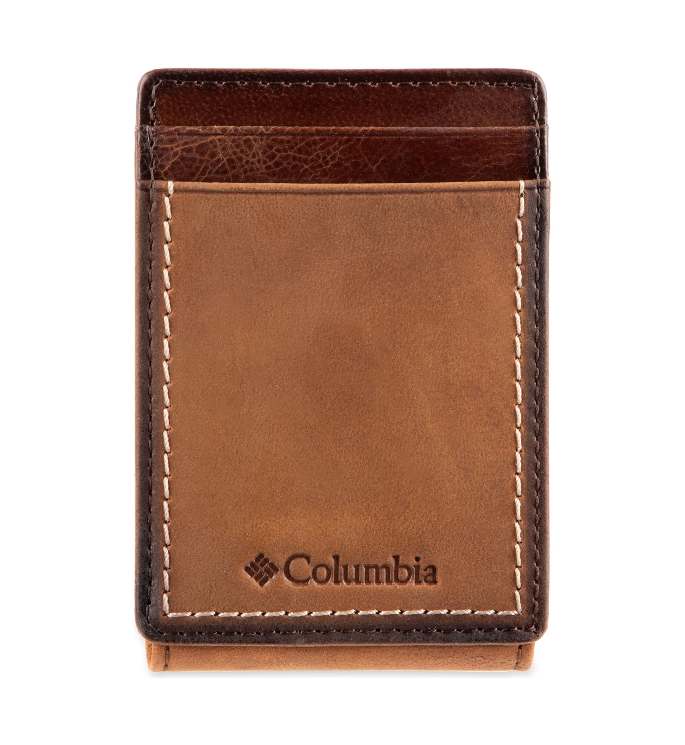 Leather Magnetic Front Pocket RFID Wallet