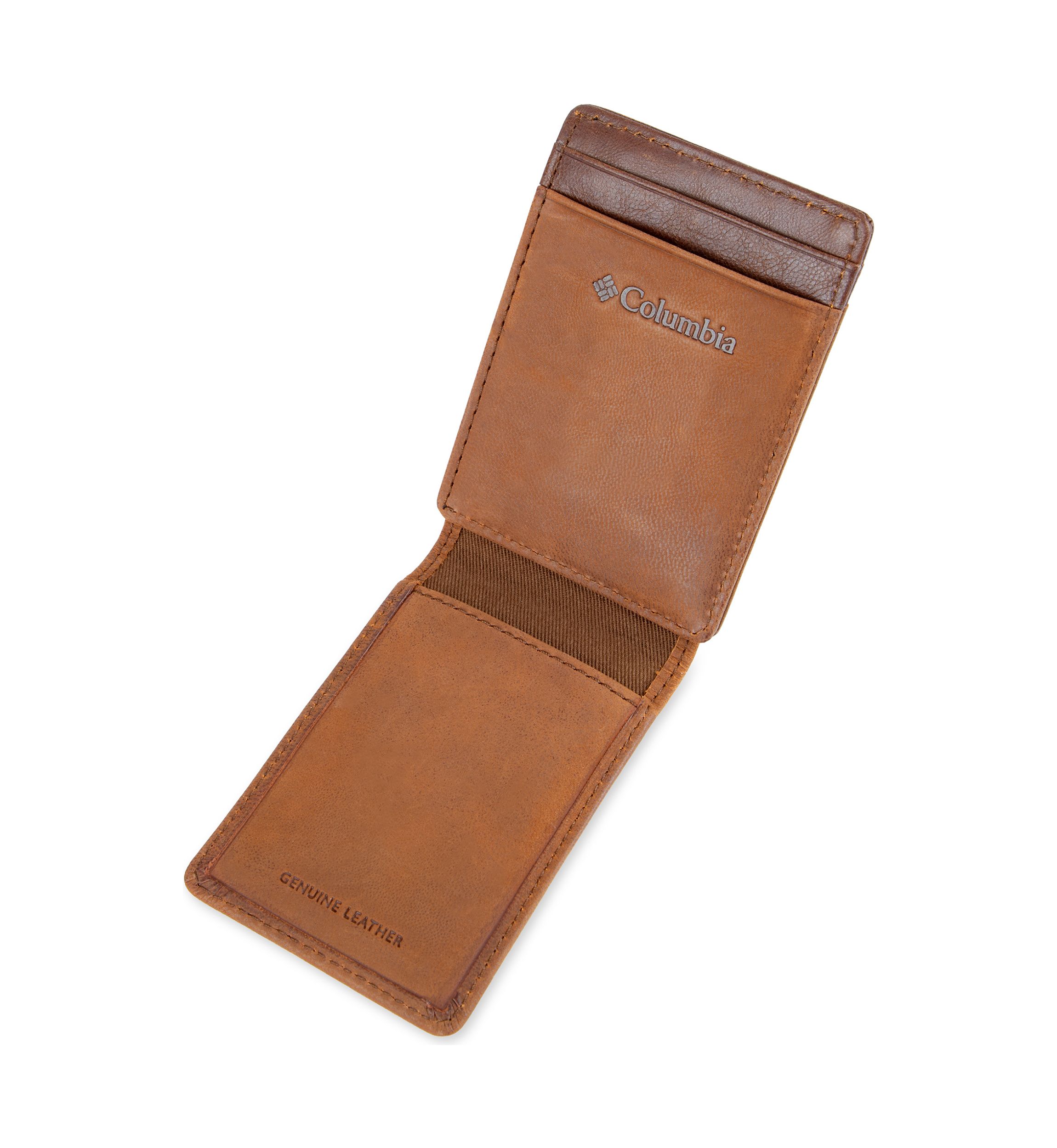Leather Magnetic Front Pocket RFID Wallet