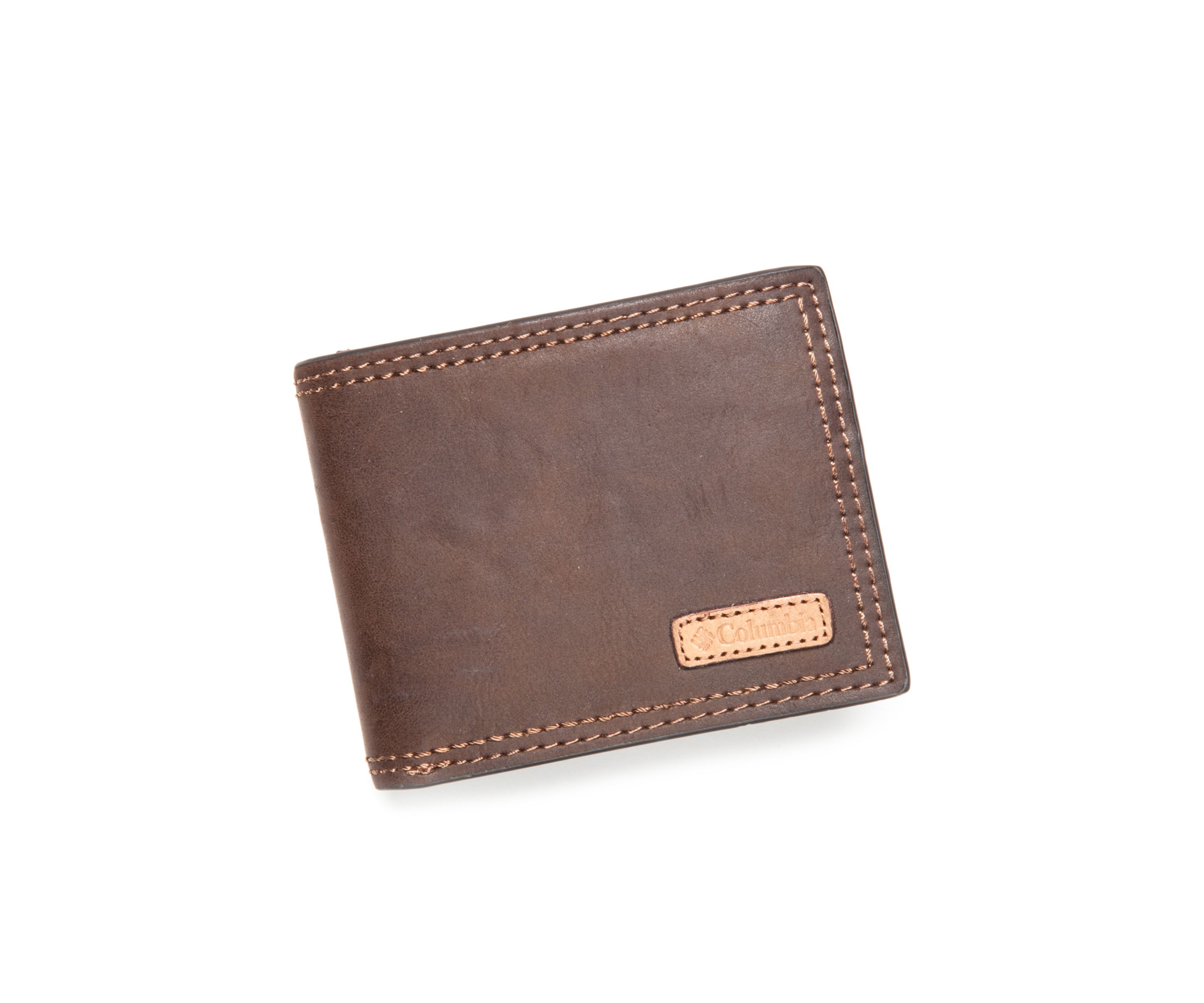 RFID Passcase with Vachetta Patch Wallet