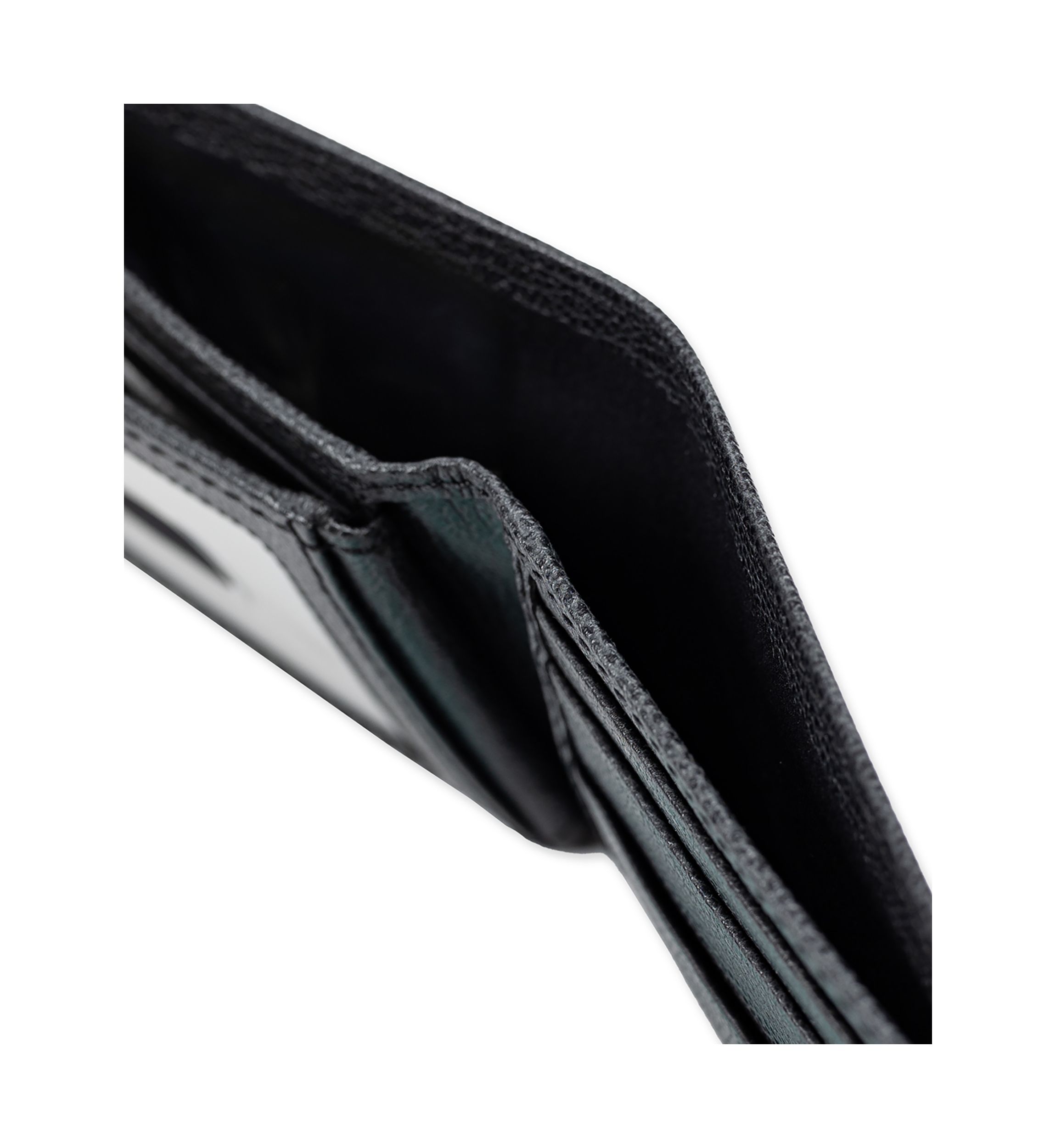 Leather Extra Capacity Passcase RFID Wallet